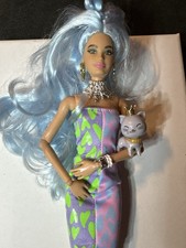 Barbie Extra Doll 2021 Blue Hair Gyj69 30 Looks