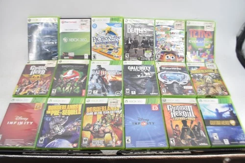 Assorted Xbox 360 18 Games (B0804G)