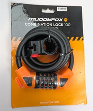 Muddyfox Combination Bike Lock – 4-Digit Security Code Cable Lock
