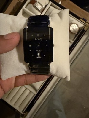 RADO Watch Jubile 153.0430.3 Diamond Bezel/Index SS Ceramic Titanium  USED