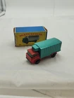 Vintage Matchbox Lesney No. 44 Refrigerator Truck Red & Green In Original Box