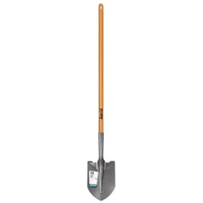 47 In. Wood Handle Carbon Steel Digging Shovel