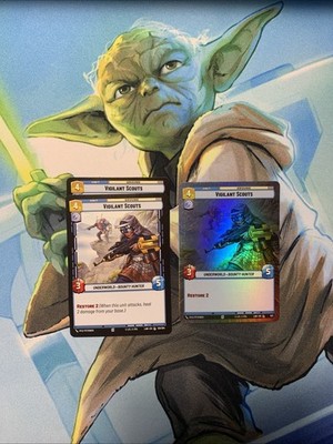 Vigilant Scouts Common A Lawless Time Star Wars Unlimited X3
