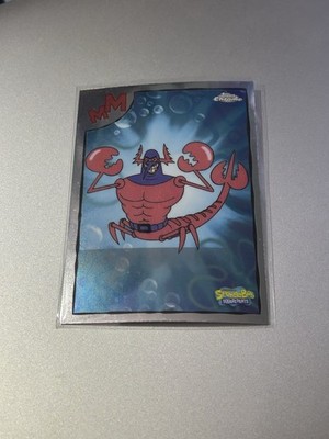 2025 Topps Chrome SpongeBob 25th Anniversary Jumbo Shrimp Insert #MB-8