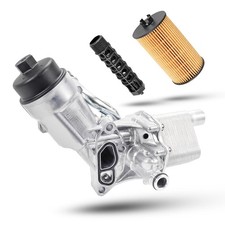 55566784 1.4 Aluminum Engine Oil Cooler Filter Housing Fit Chevy Cruze 2011-2...