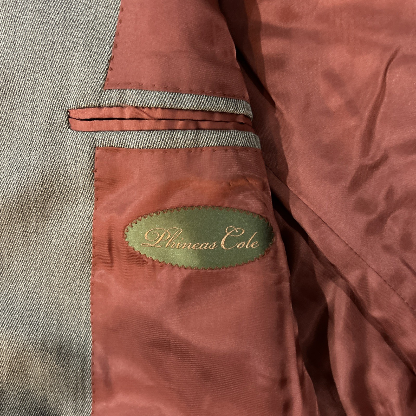 40 Reg - Paul Stuart Phineas Cole Suit Brown 