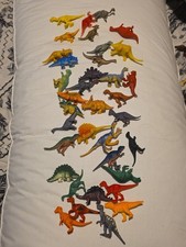 Lot Of 42 miniature Small Pvc Dinosaurs Toys Figures Figurines