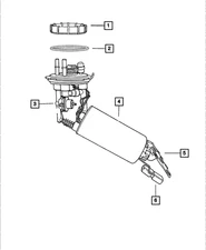 Genuine Mopar Fuel Level Unit Kit 5093456AB