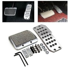 Aluminum Mugen Auto Transmission Pedals Foot Rest Accelerator Brake Pedal Aluminum Mugen Auto Transmission Pedals Foot Rest Accelerator Brake Pedal