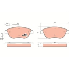 Kits de frein Lancia MUSA