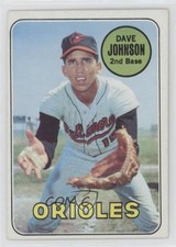 1969 Topps Davey Johnson #203 a5h