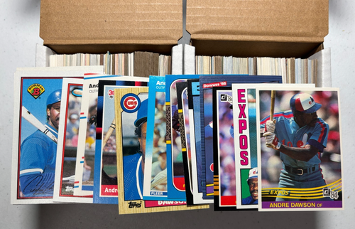 Andre Dawson 400-Card Lot Montreal Expos Chicago Cubs