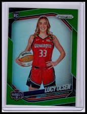 2025 Panini Prizm WNBA #145 Lucy Olsen Green Prizms