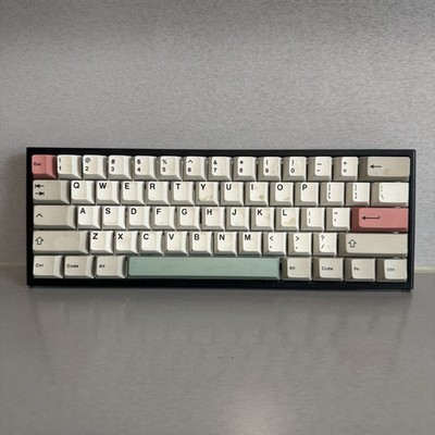 Ducky One X Mini Wireless Mechanical Keyboard White Green Pink QWERTY English