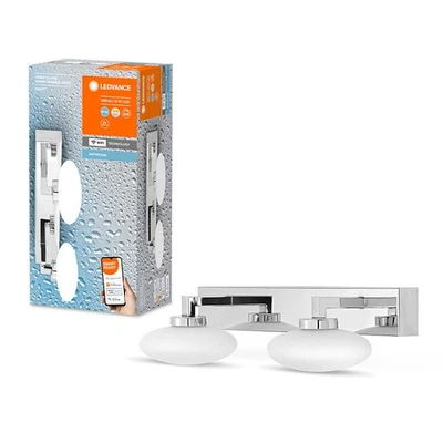 LED Smart+ Badlampe Orbis Wall Elypse Chrom IP44 12W CCT Dimmbar WiFi UVP 119€ - Bild 1 von 4