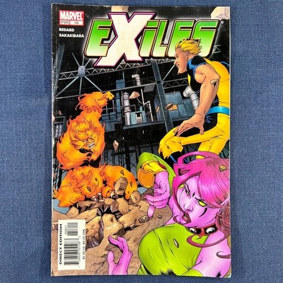 Exiles #58 Blink Sasquatch Marvel Comics