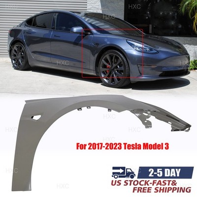 Front Passenger Side Fender # 1081400E0D Fit For 2017-2023 Tesla Model 3