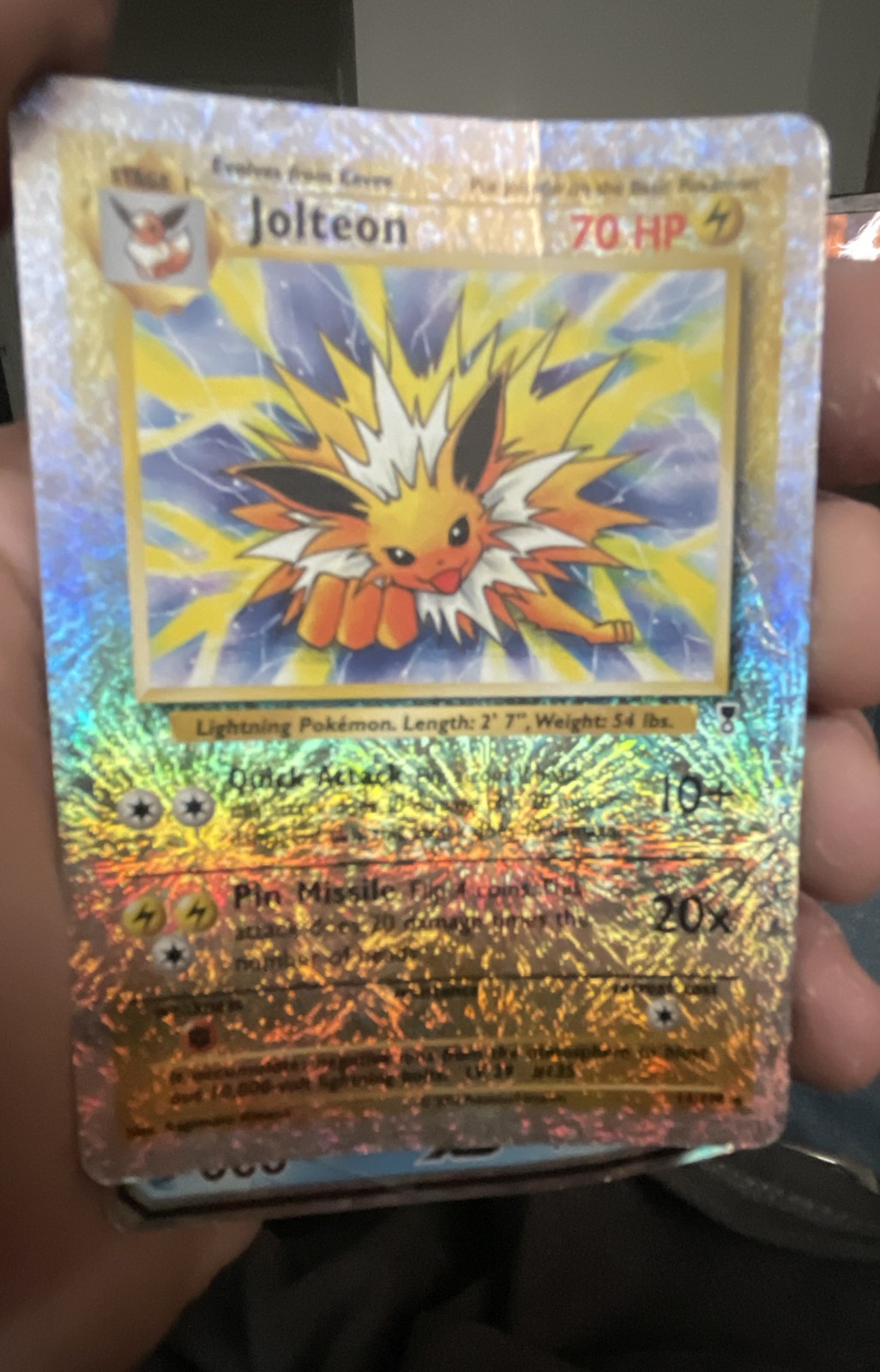 Jolteon 14/110 Legendary Collection Reverse Holo