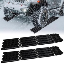Tire Traction Pad Foldable Mats, Portable Recovery Track Boards for Off Road