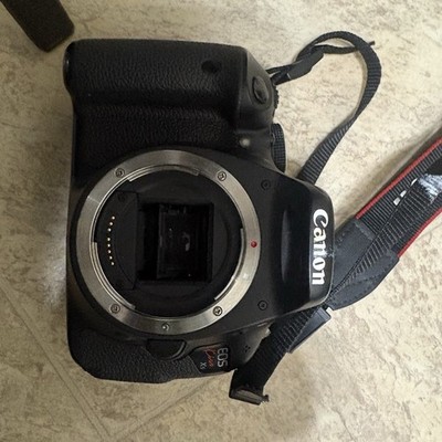 Canon EOS Kiss X5 Digital SLR Camera Body 18MP Black USB HDMI Built-in Flash