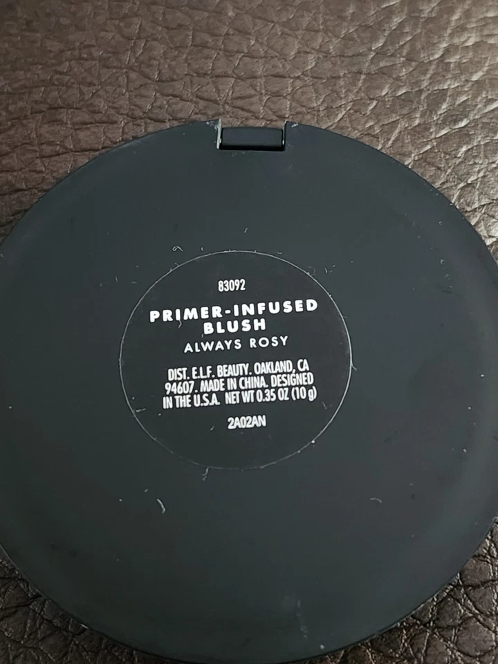 e.l.f. Primer-Infused Matte Blush, Long-Lasting - ALWAYS ROSY  - Image 2 of 2