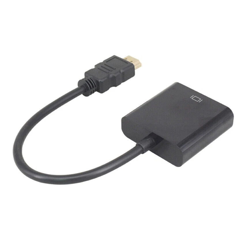 HDMI Male to VGA Female 1080P Video Cord Cable Converter Adapter For PC DVD HDTV - Image 4 of 4