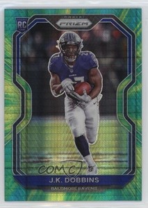 2020 Panini Prizm Rookie Hyper Prizm /175 JK Dobbins #379 Rookie RC