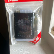 HDE ATX Power Supply Tester 20/24 Pin PSU Tester Wired HDE-A104