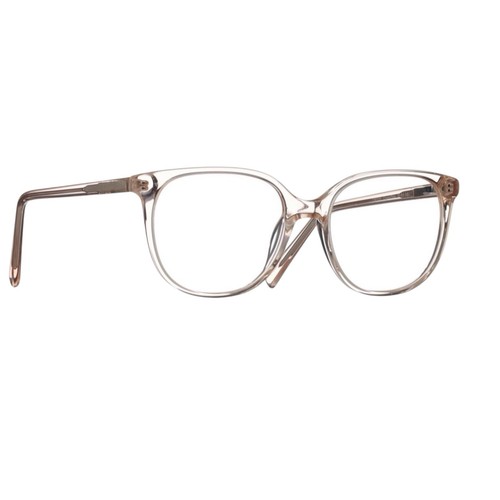 T W1069 Frame Hipstreet T W1016, Crystal Pink Eye Glasses Frames, Translucent, 52-17 ...