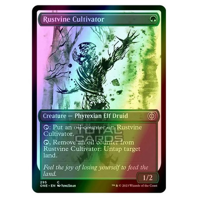 Magic The Gathering Phyrexia All Will Be One Rustvine Cultivator 295/271 (Folie)