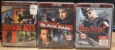 HD-DVD lot of movies, Smokin' Aces, Black Rain, Beowulf- Factory Sealed  