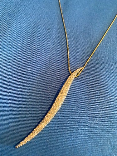 Original Swarovski Signed Swan - Paved Swarovski Crystals & Gold Tone Necklace
