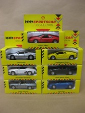7 Shell Sportscar Collection Diecast Model Cars Boxed ~ Jaguar Ferrari Lotus