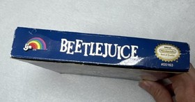 Beetlejuice Nintendo NES  Box and Game Untested