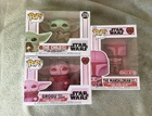 mandalorian And Grogu funko pop lot