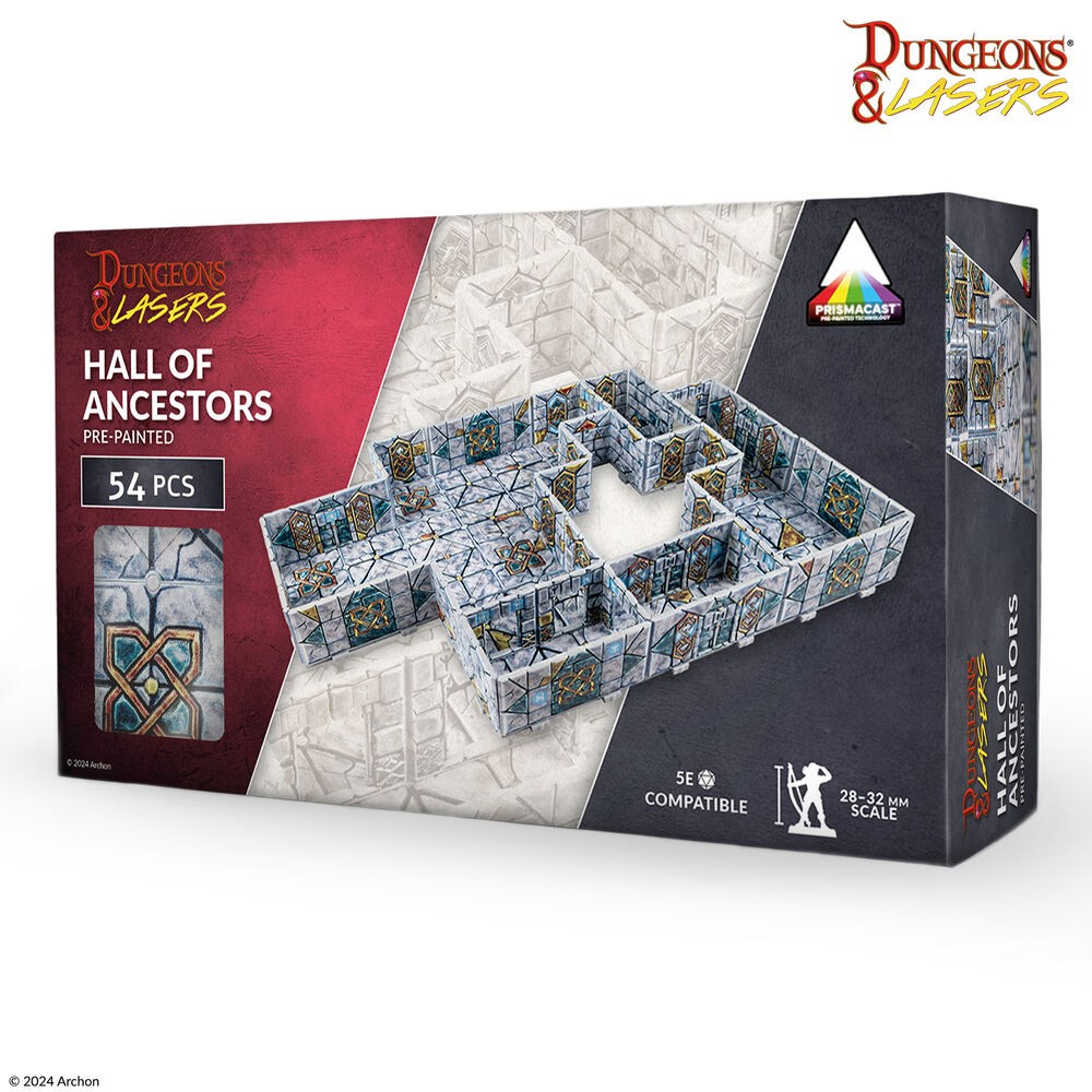 Archon Studio - DNL0092 Dungeons & Lasers Starter Set: Pre-Painted - New