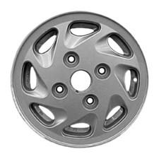 1988-1993 Ford Festiva 12 Machined Silver Oem Factory Wheel Rim E8bz1007d 1988-1993 Ford Festiva 12 Machined Silver Oem Factory Wheel Rim E8bz1007d