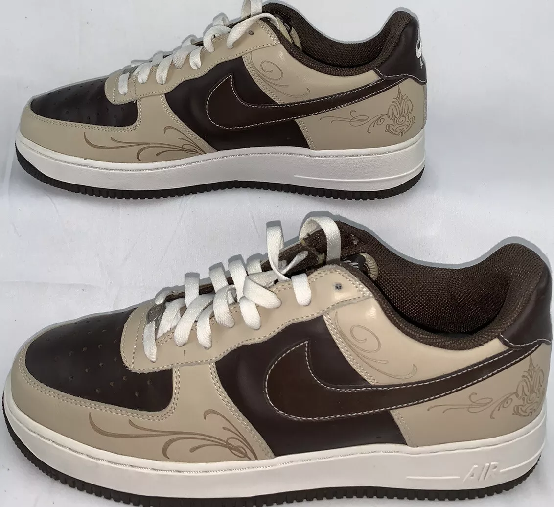 Nike Air Force 1 Mr. Cartoon L.A. Size 12 Brown Pride Low 9.5/10 RARE NO OG BOX
