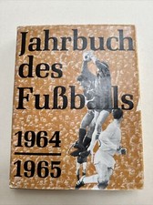 Jahrbuch des Fußballs 1964 1965 Karl-Heinz Huba Fussball Geschichte Sport