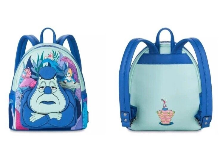Mini mochila Loungefly Alicia en el País de las Maravillas Absolem de los Parques Disney