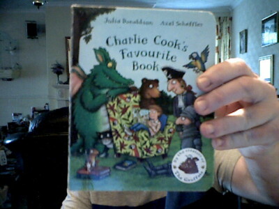 CHARLIE COOK'S FAV BOOK HARDBACK JULIA DONALDSON BIRTHDAY READING  FREE  UK POST