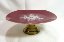 Midwinter Stylecraft Staffordshire England Fashion Shape Pedestal Cake Plate GC