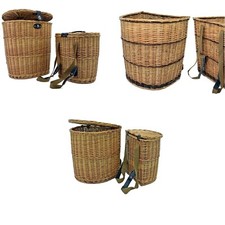 gerla zaino in vimini per funghi tartufi mirtilli castagne uva noci cesta frutta