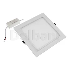 16W 6000k White Modern Slim Design Ceiling Round Panel Down Light CE