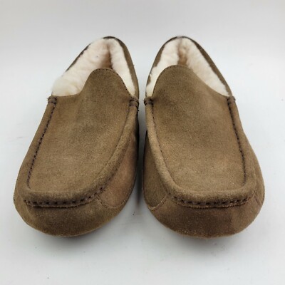 UGG Ascot Mens Slippers Loafer Size 9 Brown Suede Sheepskin Slip On 1115149 UGG | Shoes | Ugg Ascot Mens Slippers Loafer Size 9 Brown  main image 4