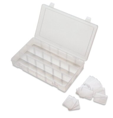 Durham Spadj-Clear Small Plastic Parts Box Adjustable Sections