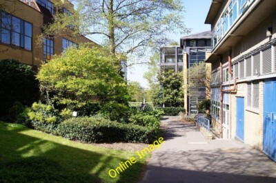 Photo 6x4 Tight space - Surrey University campus Guildford James Joule Bu c2014