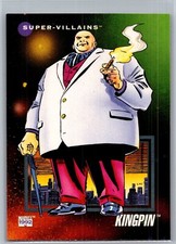 Kingpin/ 1992 Marvel Universe Series 3 (Impel) BASE Card #130 Super-Villains