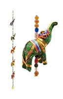 Indian Traditional Five Elephant Hanging Layer Door Hanging Wall Hanging De... Indian Traditional Five Elephant Hanging Layer Door Hanging Wall Hanging De...