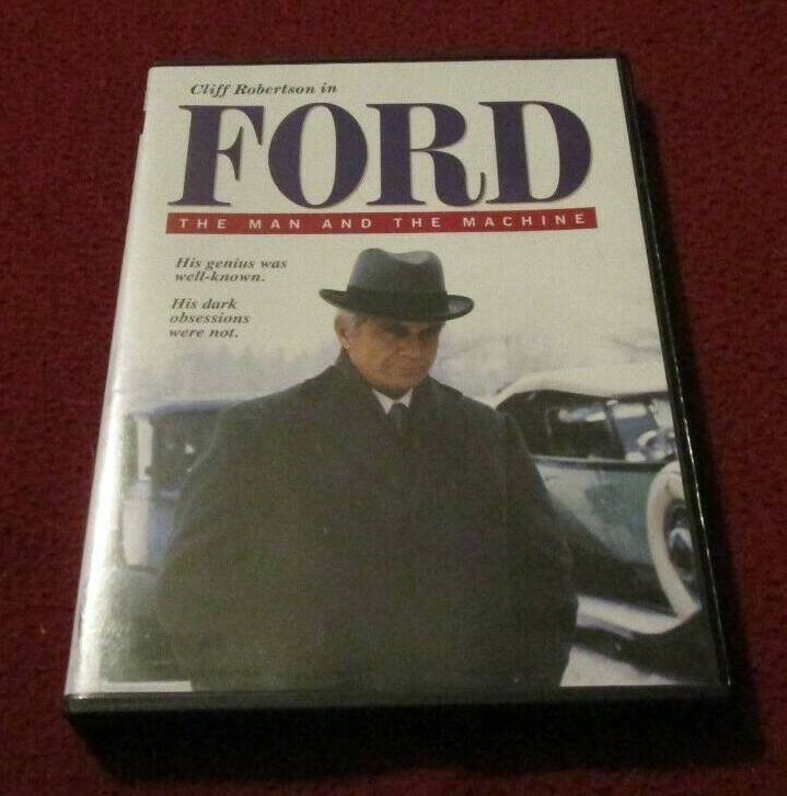 Ford: The Man and the Machine RARE OOP DVD Cliff Robertson